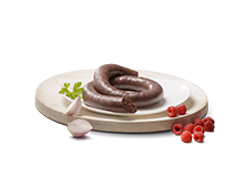 boudin noir framboises